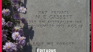 Epitaphs: The 75 most beautiful, famous and fun Epitaphs ever