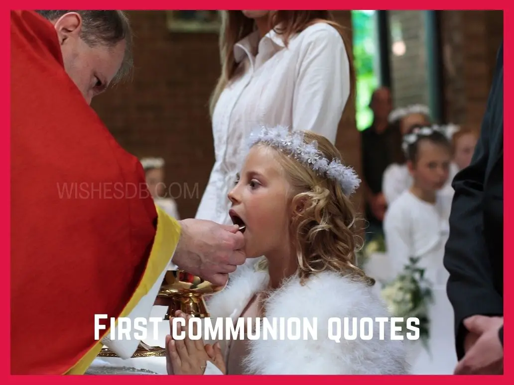 First communion quotes – Beautiful Quotes for communion