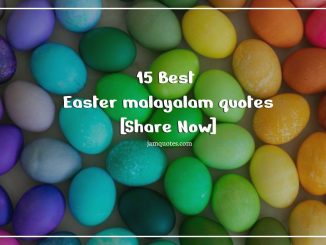 Easter malayalam quotes