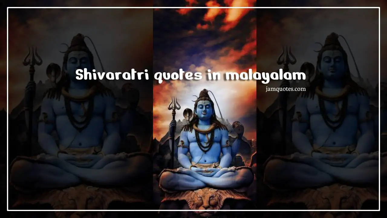 Shivaratri quotes in malayalam
