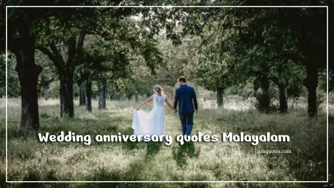 Wedding anniversary quotes Malayalam