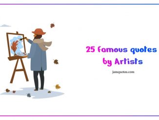 famous quotes by Artists