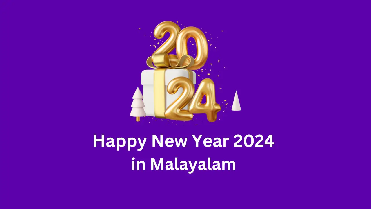 Happy new year 2024 in malayalam